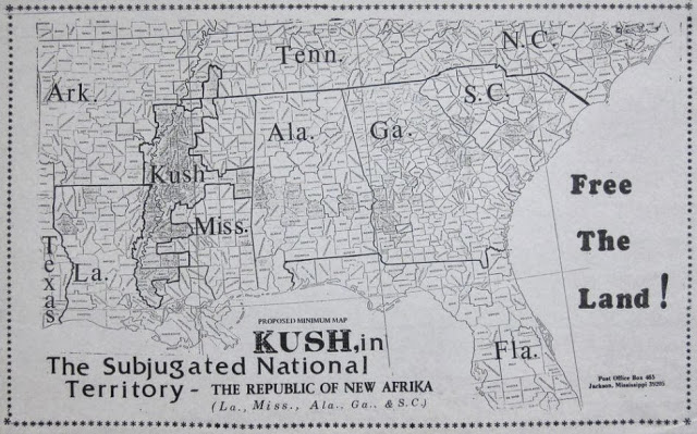 Kush, in the Subjugated National Territory - The Republic of New Afrika